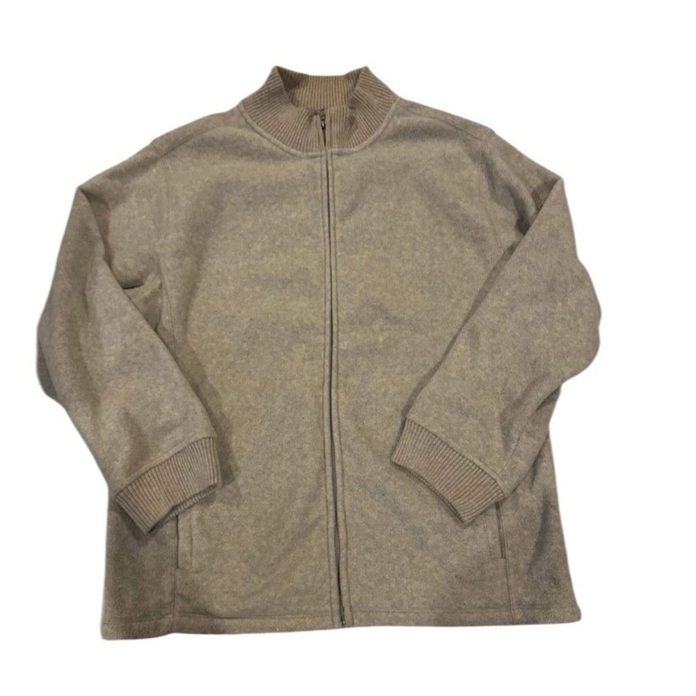 St. John's Bay Men's Beige Lightweight Jacket